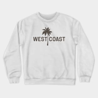 West Coast California Beach Crewneck Sweatshirt